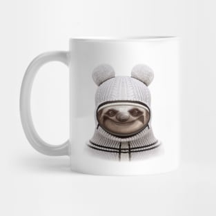 sloth wearing sweater Mug